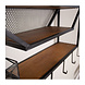 Industrial Wall rack Olivia Mango Wood Industrial Wall rack Olivia Mango Wood