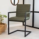 Industrial Dining Chair Kubis Green Industrial Dining Chair Kubis Green