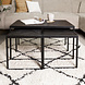 Coffee table Dulce Black set of 3 Coffee table Dulce Black set of 3