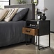 Industrial Bedside Table 1L Blend Industrial Bedside Table 1L Blend