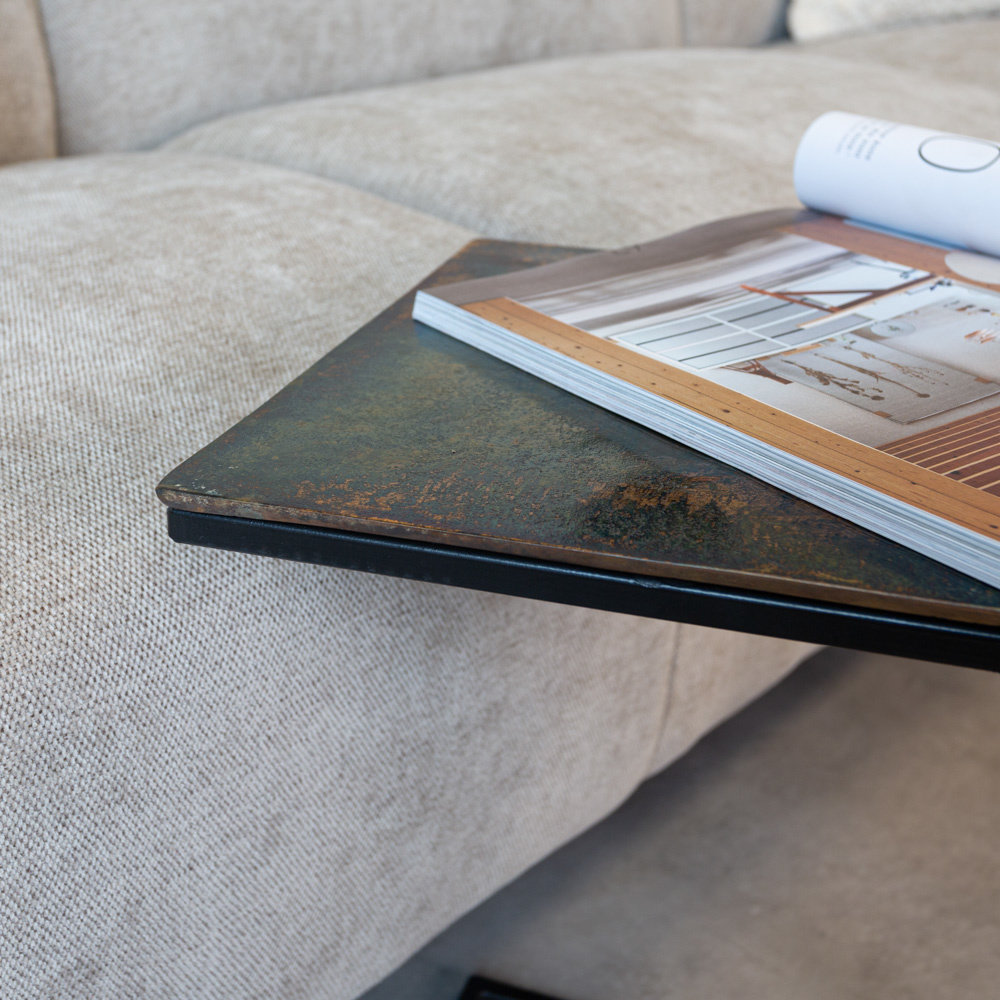 Laptop table Jaden Copper Low Furnwise
