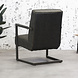 Industrial Leather Armchair Tiger Antracite Industrial Leather Armchair Tiger Antracite
