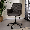 Industrial Rotatable Office Chair Novan Antracite