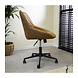 Industrial Rotatable Office Chair Emily Cognac Industrial Rotatable Office Chair Emily Cognac