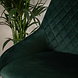 Industrial Rotatable Office Chair Emily Green Velvet Industrial Rotatable Office Chair Emily Green Velvet