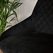 Industrial Rotatable Office Chair Emily Black Velvet Industrial Rotatable Office Chair Emily Black Velvet