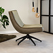 Industrial swivel Armchair Nickole Green Eco Leather Industrial swivel Armchair Nickole Green Eco Leather