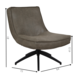 Industrial swivel Armchair Nickole Green Eco Leather Industrial swivel Armchair Nickole Green Eco Leather