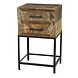 Industrial Bedside Table Wymark 2L Industrial Bedside Table Wymark 2L