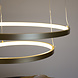 Industrial Ceiling Light Elaine Metal Gold 2-Circles Industrial Ceiling Light Elaine Metal Gold 2-Circles