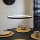 Industrial Ceiling Light Elaine Metal Black 1-Circle Industrial Ceiling Light Elaine Metal Black 1-Circle