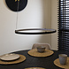 Industrial Ceiling Light Elaine Metal Black 1-Circle Industrial Ceiling Light Elaine Metal Black 1-Circle