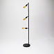 Industrial Floor Lamp Glenn 3L Black Industrial Floor Lamp Glenn 3L Black