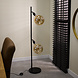Industrial Floor Lamp Glenn 2L Black Industrial Floor Lamp Glenn 2L Black