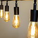 Industrial Ceiling Light Glenn 4L Black Industrial Ceiling Light Glenn 4L Black
