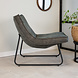 Industrial Armchair Green Lowen Velvet Industrial Armchair Green Lowen Velvet