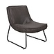Industrial Armchair Antracite Lowen Eco Leather Industrial Armchair Antracite Lowen Eco Leather