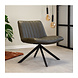 Industrial swivel Armchair Leon Green Industrial swivel Armchair Leon Green
