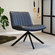 Industrial swivel Armchair Leon Blue Industrial swivel Armchair Leon Blue