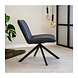 Industrial swivel Armchair Leon Blue Industrial swivel Armchair Leon Blue