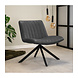 Industrial swivel Armchair Leon Antracite Industrial swivel Armchair Leon Antracite