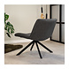 Industrial swivel Armchair Leon Antracite Industrial swivel Armchair Leon Antracite