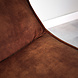 Industrial swivel Armchair Nickole Copper Velvet Industrial swivel Armchair Nickole Copper Velvet