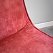 Industrial swivel Armchair Nickole Pink Velvet Industrial swivel Armchair Nickole Pink Velvet