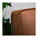 Industrial swivel Armchair Nickole Cognac Eco Leather Industrial swivel Armchair Nickole Cognac Eco Leather
