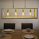 Industrial Ceiling Light Aiden 4L Gold Industrial Ceiling Light Aiden 4L Gold