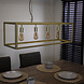Industrial Ceiling Light Aiden 4L Gold Industrial Ceiling Light Aiden 4L Gold