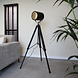 Industrial Floor Lamp Pesaro Black Tripod Industrial Floor Lamp Pesaro Black Tripod