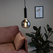 Industrial Ceiling Light Katie Smoky Glass Industrial Ceiling Light Katie Smoky Glass
