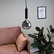 Industrial Ceiling Light Katie Smoky Glass Industrial Ceiling Light Katie Smoky Glass