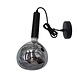 Industrial Ceiling Light Katie Smoky Glass Industrial Ceiling Light Katie Smoky Glass