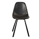 Industrial Dining Chair Logan Antracite Eco-Leather Industrial Dining Chair Logan Antracite Eco-Leather