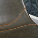 Industrial Dining Chair Logan Olive Green Eco-Leather Industrial Dining Chair Logan Olive Green Eco-Leather