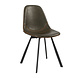 Industrial Dining Chair Logan Olive Green Eco-Leather Industrial Dining Chair Logan Olive Green Eco-Leather
