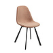 Modern Dining Chair Logan Pink Velvet Modern Dining Chair Logan Pink Velvet