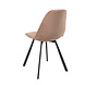 Modern Dining Chair Logan Pink Velvet Modern Dining Chair Logan Pink Velvet