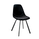 Modern Dining Chair Logan Black Velvet Modern Dining Chair Logan Black Velvet