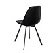 Modern Dining Chair Logan Black Velvet Modern Dining Chair Logan Black Velvet