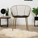 Modern Dining Chair Juli Gold Modern Dining Chair Juli Gold