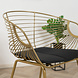 Modern Dining Chair Juli Gold Modern Dining Chair Juli Gold