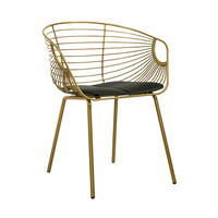 Modern Dining Chair Juli Gold