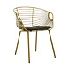 Modern Dining Chair Juli Gold Modern Dining Chair Juli Gold