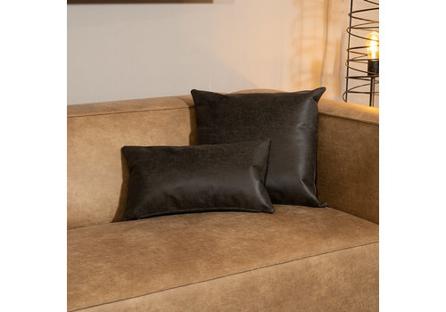  Pillow Kyla Antracite Eco-Leather 25X45CM 