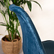 Industrial Dining chair Daisy velvet Blue Industrial Dining chair Daisy velvet Blue