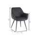 Industrial Dining Chair Cose Black Industrial Dining Chair Cose Black