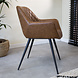 Industrial Dining Chair Cose Cognac Industrial Dining Chair Cose Cognac